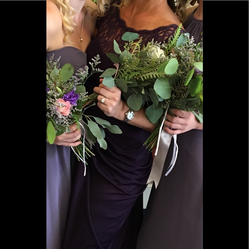 Adrianna Papell gown with lace top!